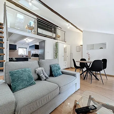 Daire Le Cosy De Stan - Duplex Pour 2pers - Centre Gare Nancy